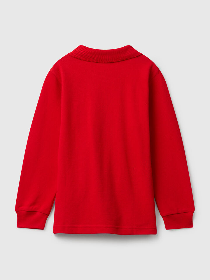 L/S POLO SHIRT Garçon image number 2